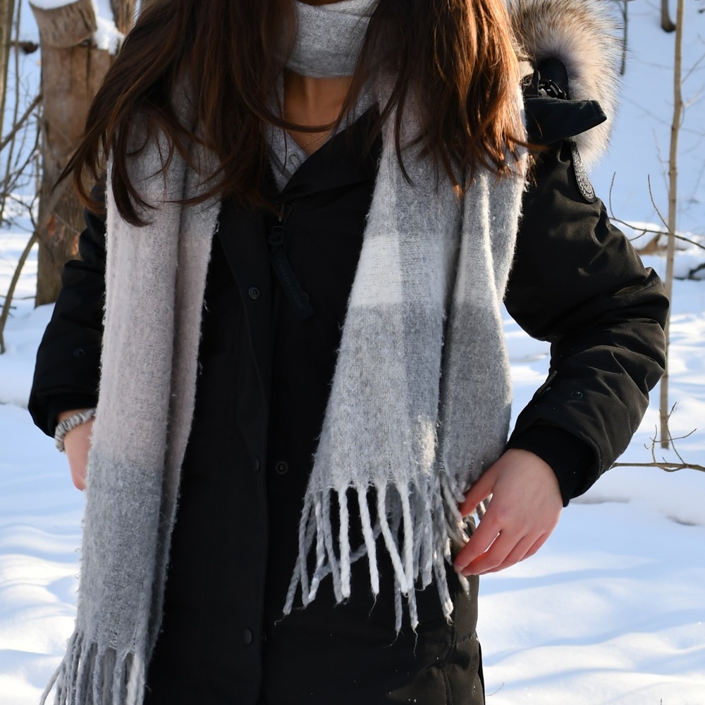 Plaid scarf